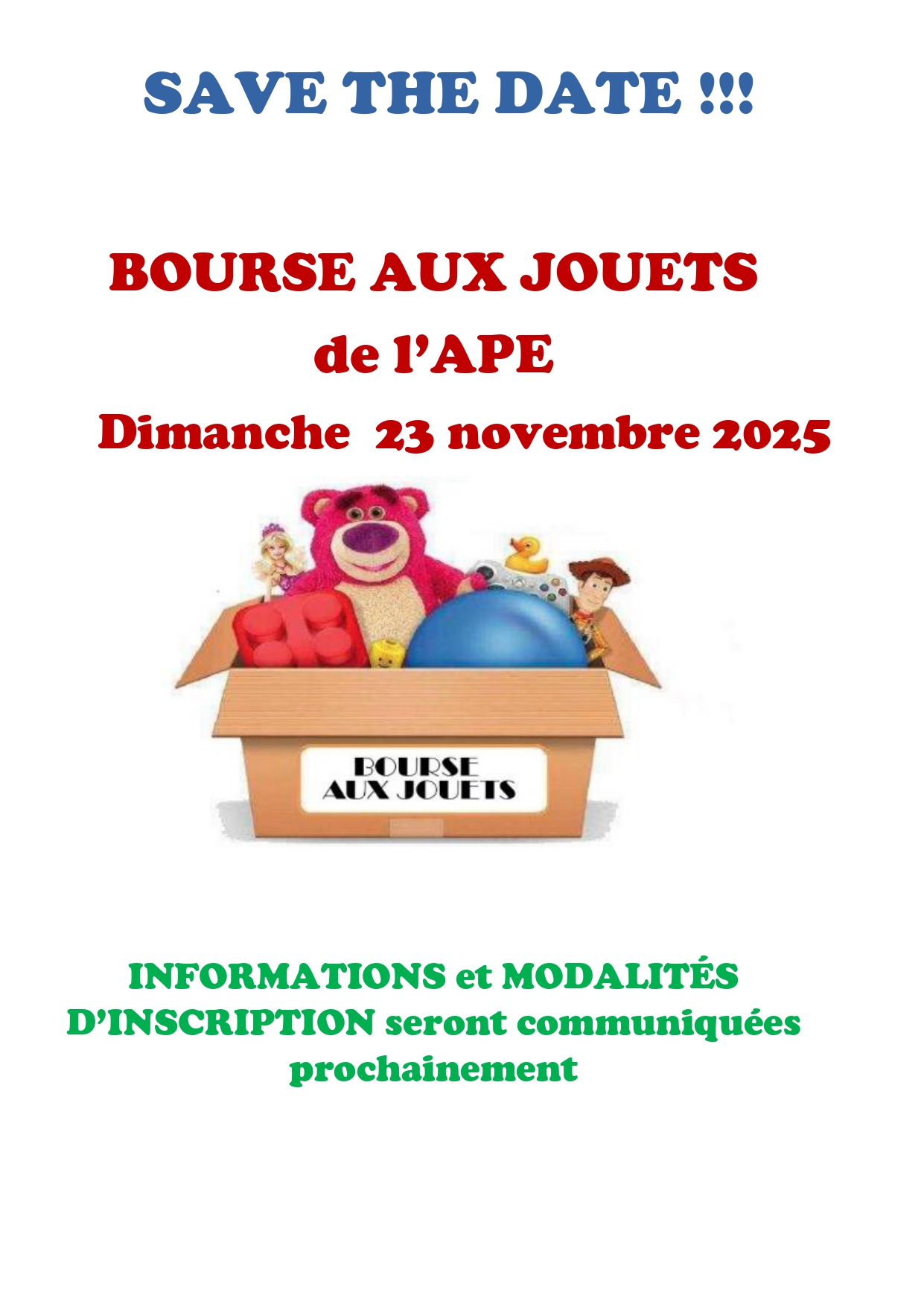 bourse aux jouets